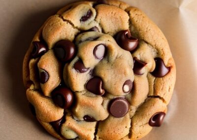 Vegane Cookies mit Chocolate Chips